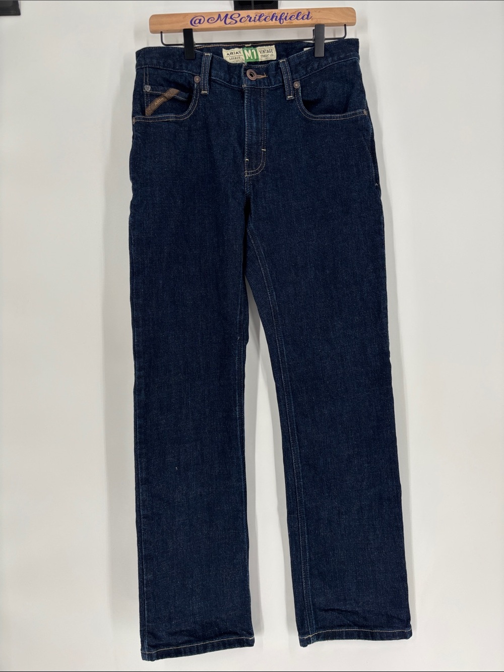 Ariat vintage straight leg M1 30 x 32